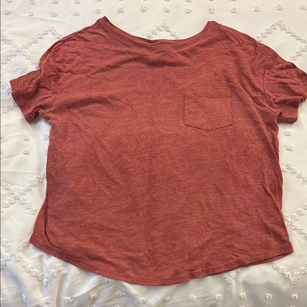 Women's Casual Red Top